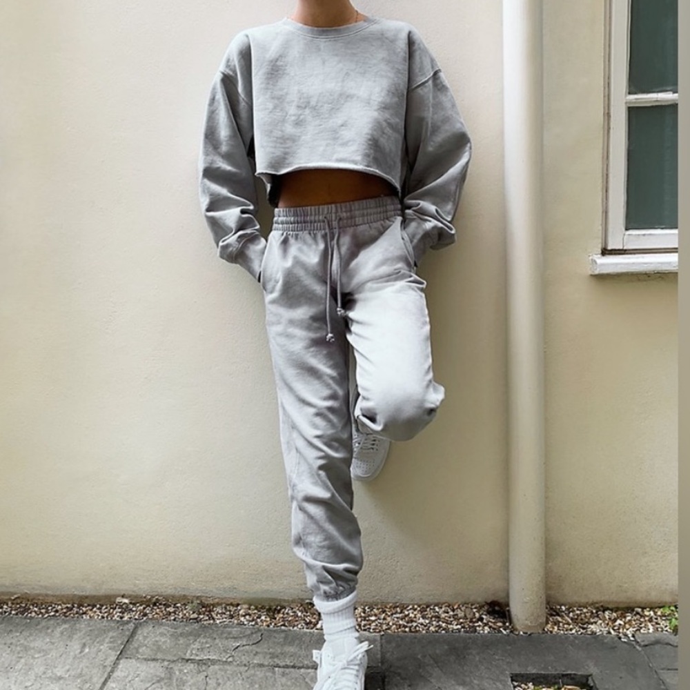 Aritzia TNA Cozy Fleece Boyfriend Sweatpant